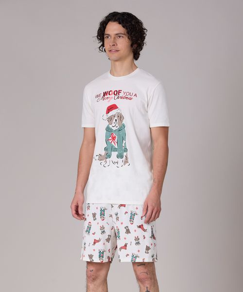Set Pijama Short y Playera  de  Caballero