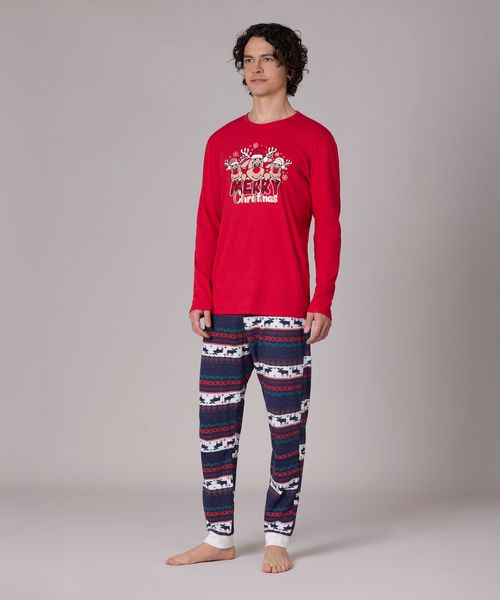 Set Pijama Pantalón y Playera  de  Caballero
