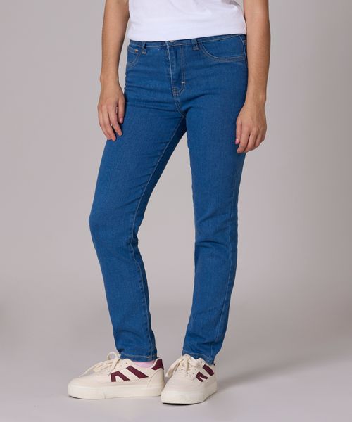 Jeans Básicos de  Mezclilla Dama
