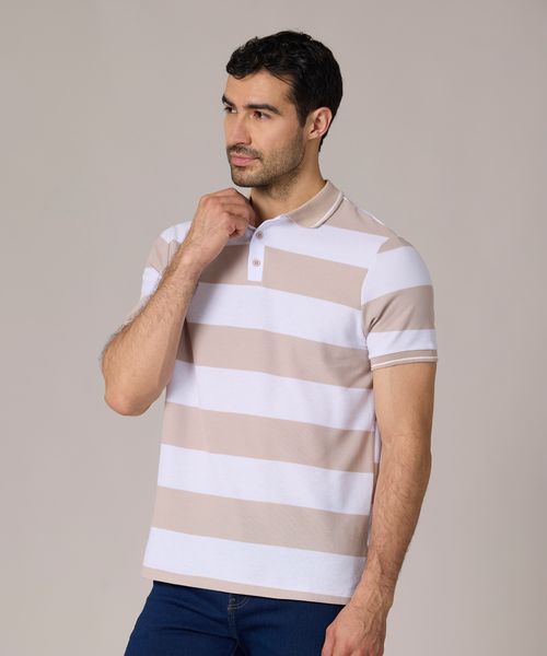 Playera Polo Manga Corta  de  Caballero