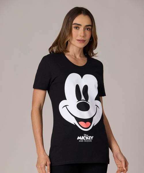 Playera de Licencia Mickey Mouse de  Dama