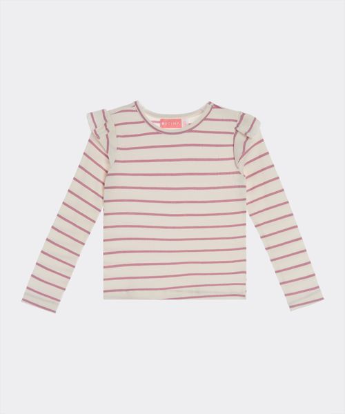 Playera Manga Larga  de  Niña Infantil