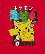 Playera de Licencia Pokemon de  Niño Infantil