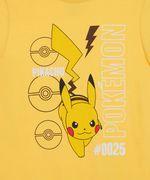 Playera de Licencia Pokemon de  Niño Infantil