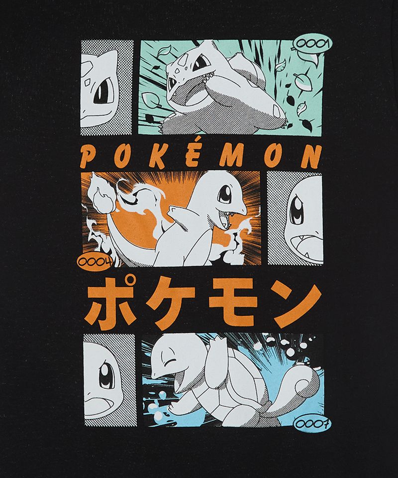 Playera de Licencia Pokemon de  Niño Infantil