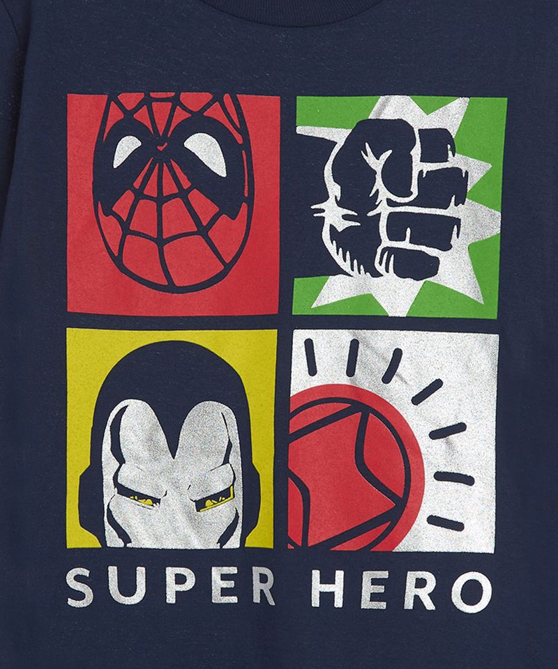 Playera de Licencia Marvel de  Niño Infantil