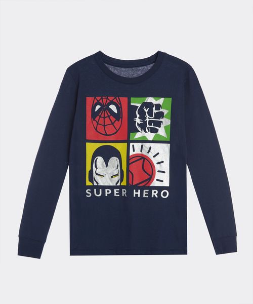 Playera de Licencia Marvel de  Niño Infantil