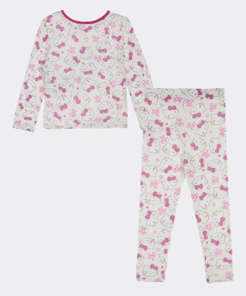 Set Pijama Pantalón y Playera Hello Kitty de  Beba Años