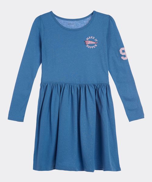 Vestido Manga Larga  de  Niña Infantil