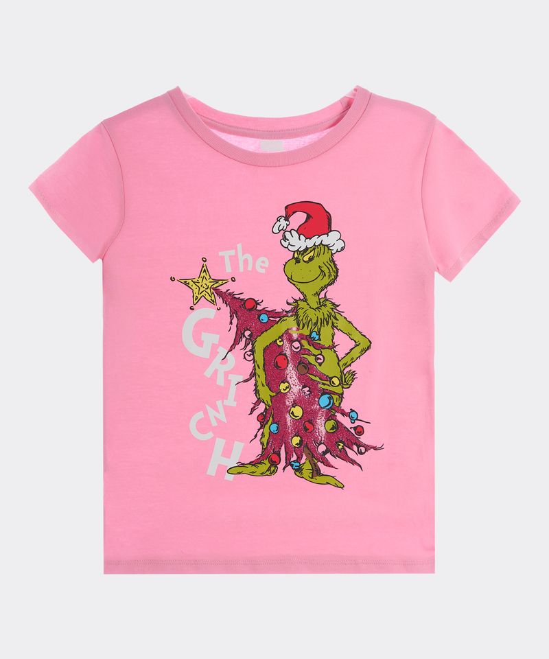 Playera de Licencia Grinch de  Niña Infantil