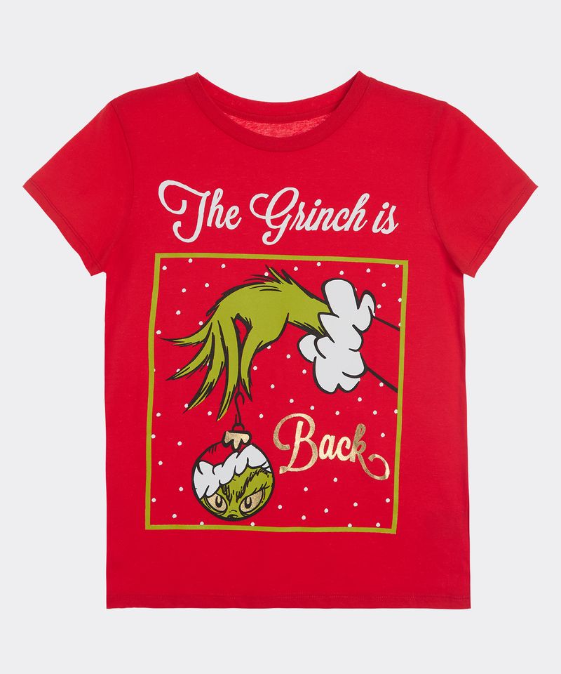 Playera de Licencia Grinch de  Niña Juvenil