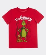 Playera de Licencia Grinch de  Niño Juvenil