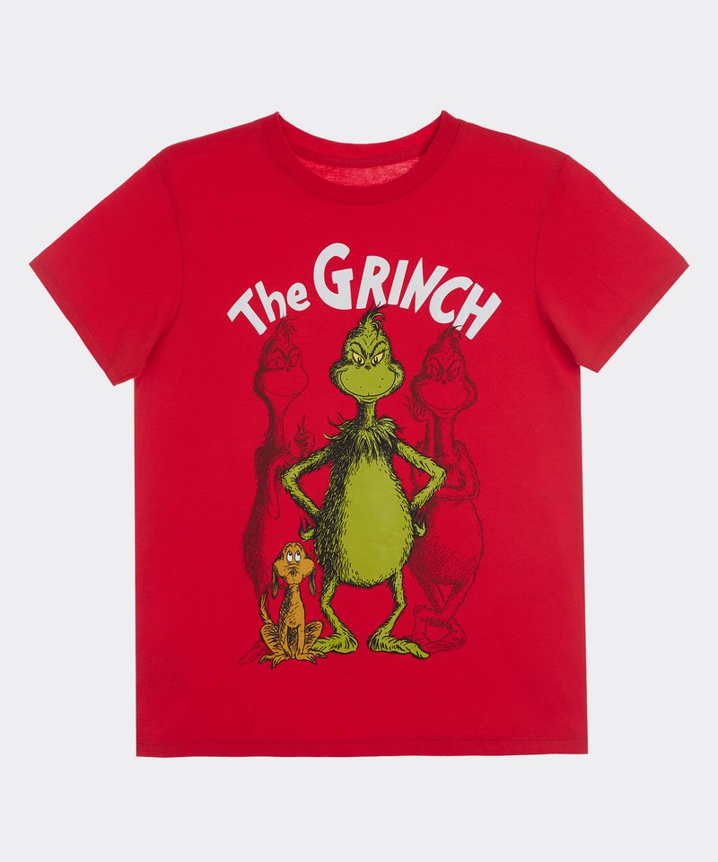 Playera de Licencia Grinch de  Niño Juvenil
