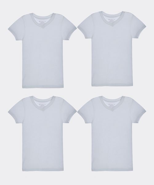 4 Pack Camisetas  de  Niño Juvenil