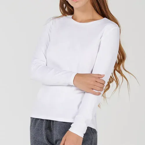 Playera Manga Larga  de  Dama