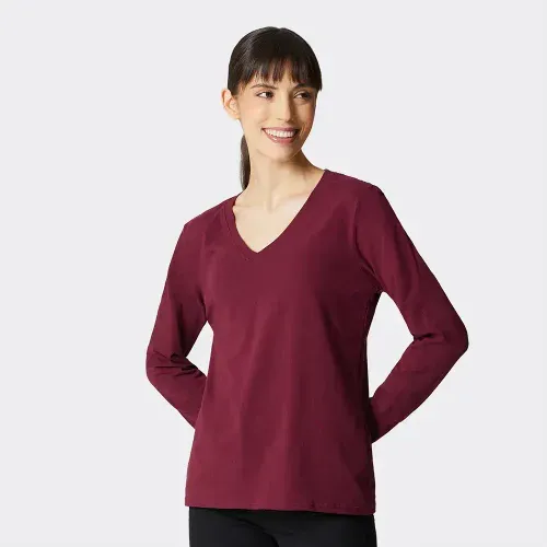 Playera Manga Larga  de  Dama