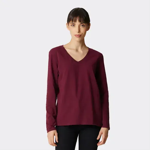 Playera Manga Larga  de  Dama