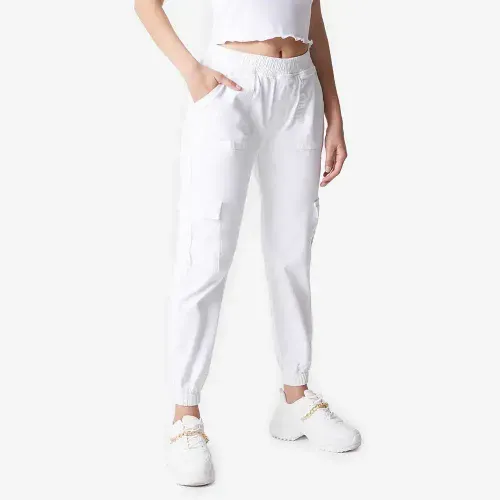 Jogger de Gabardina  de  Dama