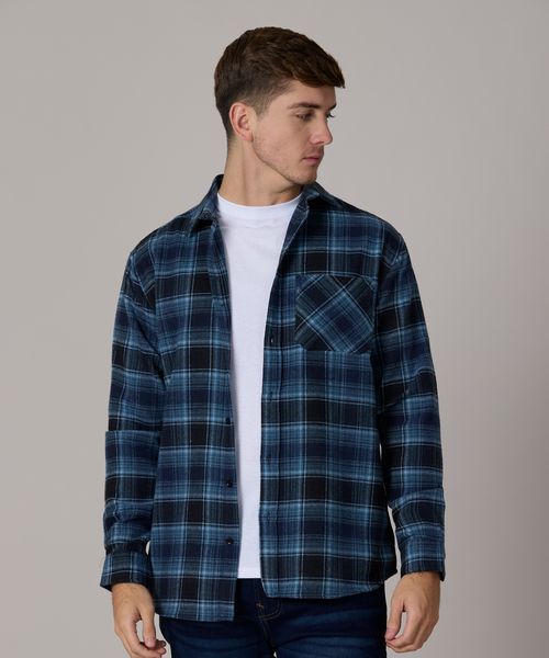 Camisa Manga Larga  de  Caballero