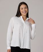 Blusa Manga Larga  de  Dama