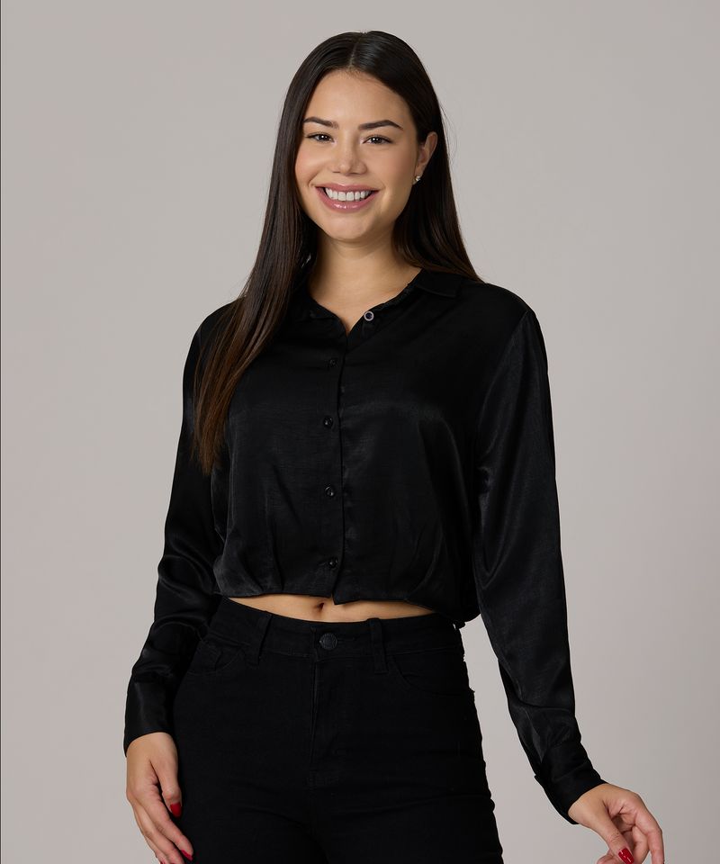 Blusa Manga Larga  de  Dama