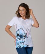 Playera de Licencia Stitch de  Dama