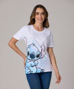 Playera de Licencia Stitch de  Dama