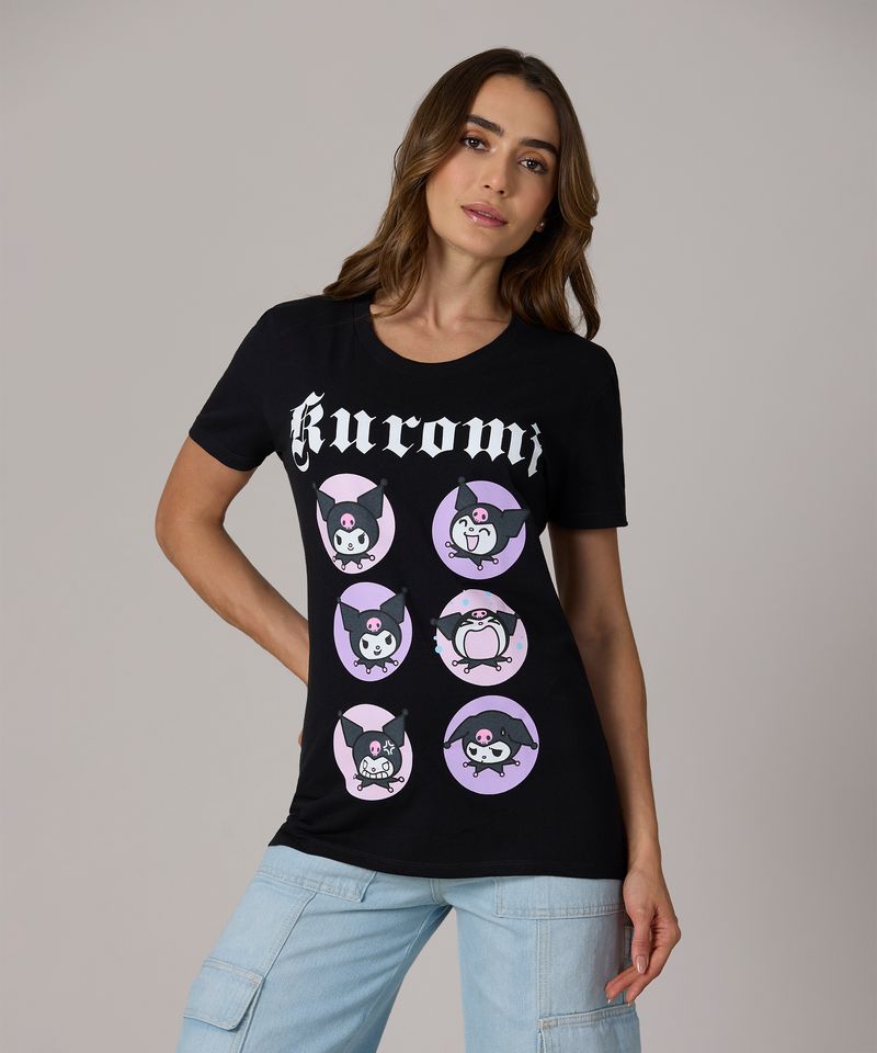 Playera de Licencia Kuromi de  Dama
