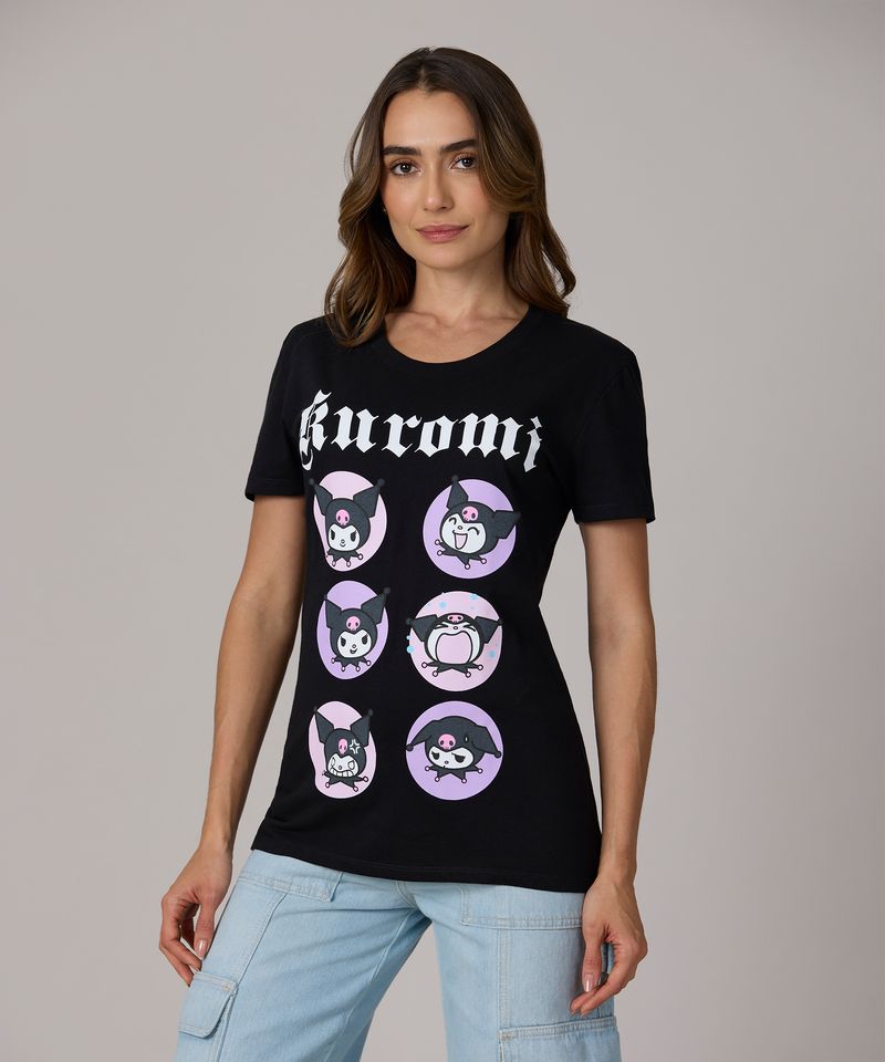 Playera de Licencia Kuromi de  Dama