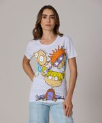 Playera de Licencia Nickelodeon de  Dama