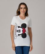 Playera de Licencia Minnie Mouse de  Dama