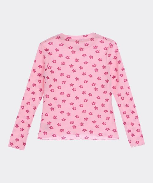 Playera Manga Larga  de  Niña Infantil