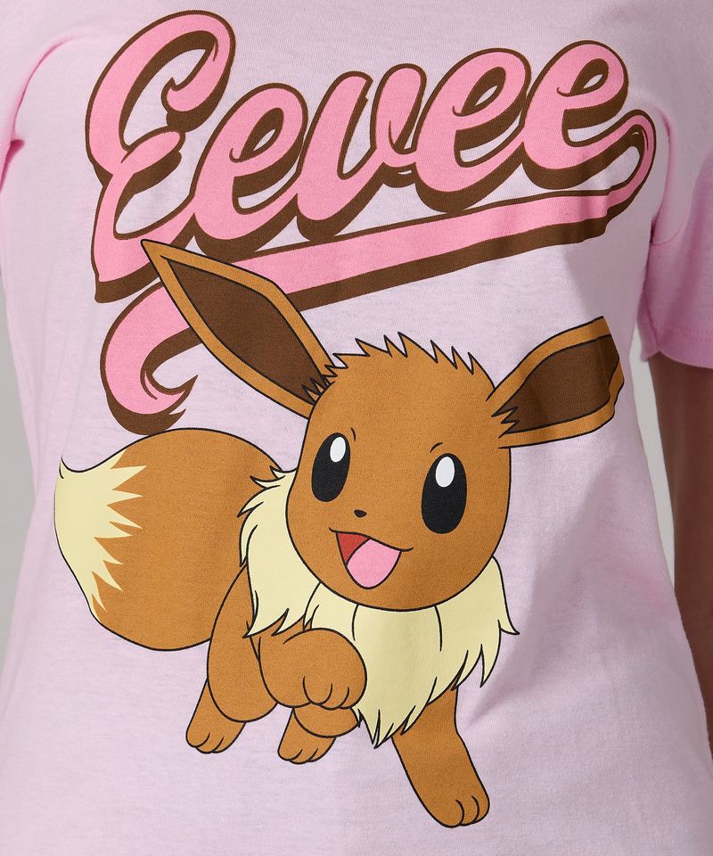 Playera de Licencia Pokemon de  Dama