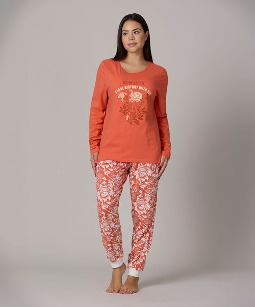 Set Pijama Pantalón y Playera  de  Dama