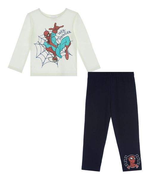Set Pijama Pantalón y Playera Spiderman de  Bebo Años