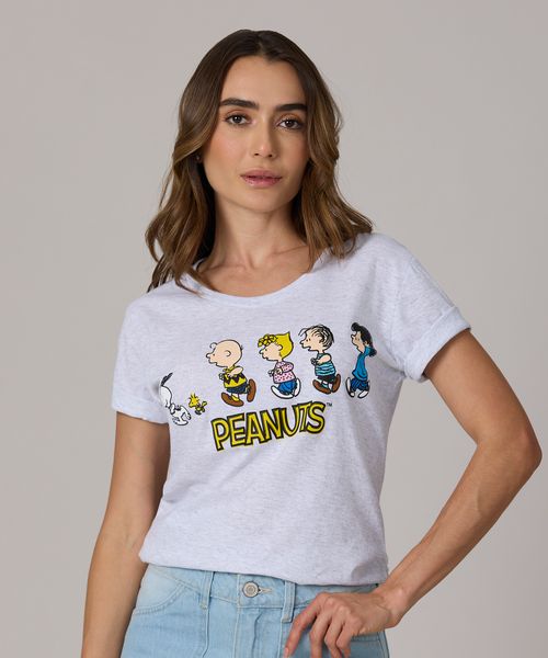 Playera de Licencia Snoopy de  Dama