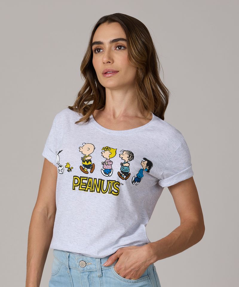 Playera de Licencia Snoopy de  Dama