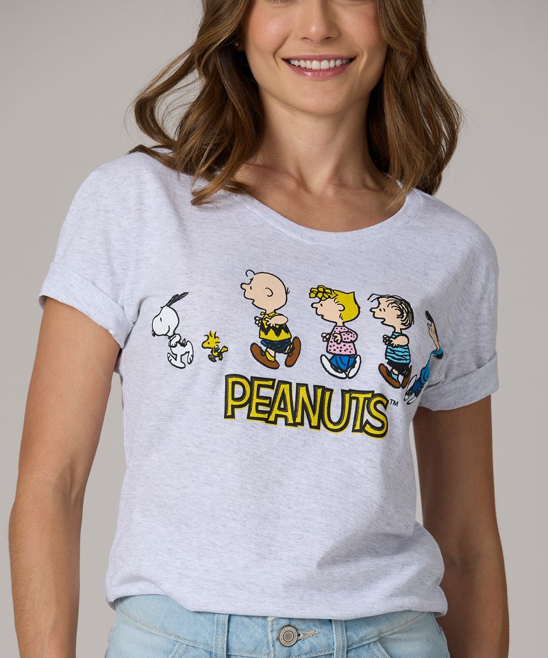 Playera de Licencia Snoopy de  Dama