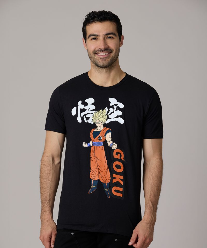 Playera de Licencia Dragon Ball de  Caballero