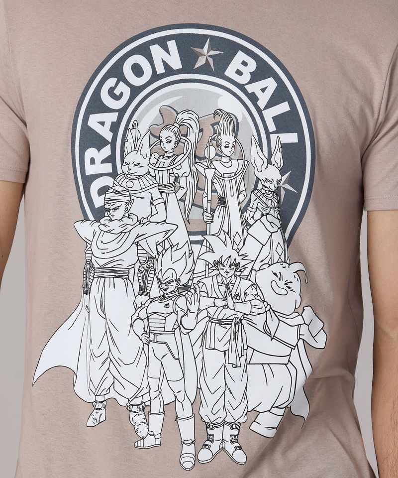 Playera de Licencia Dragon Ball de  Caballero