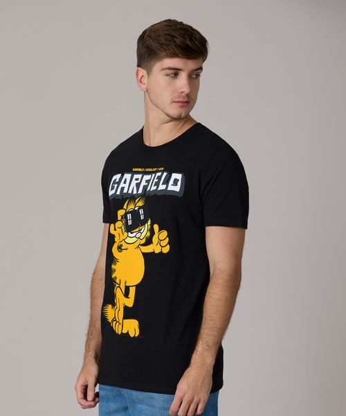 Playera de Licencia Garfield de  Caballero