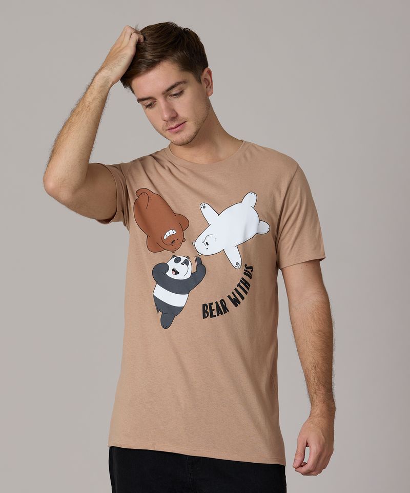 Playera de Licencia We Bare Bears de  Caballero