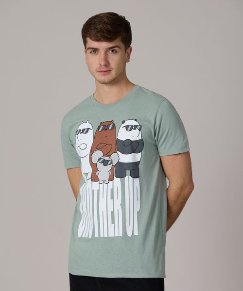 Playera de Licencia We Bare Bears de  Caballero
