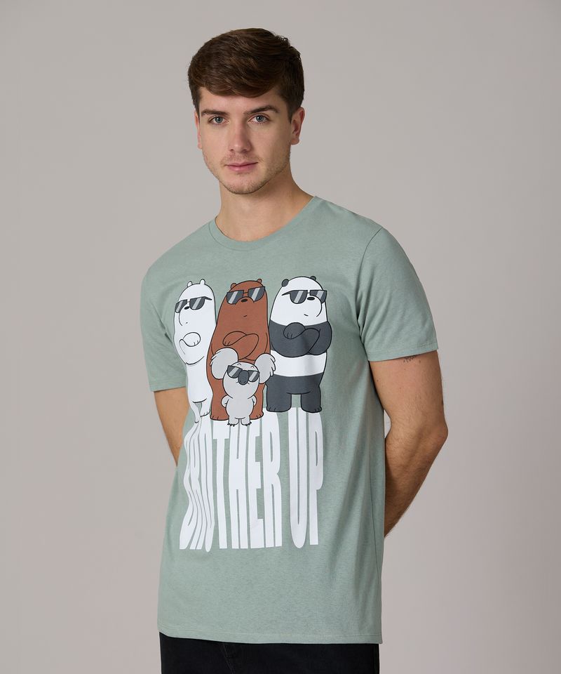 Playera de Licencia We Bare Bears de  Caballero