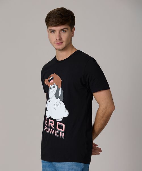Playera de Licencia We Bare Bears de  Caballero