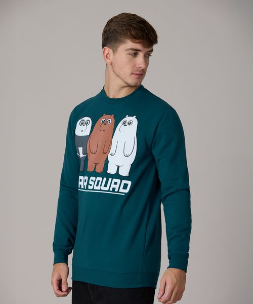 Sudadera We Bare Bears de  Caballero