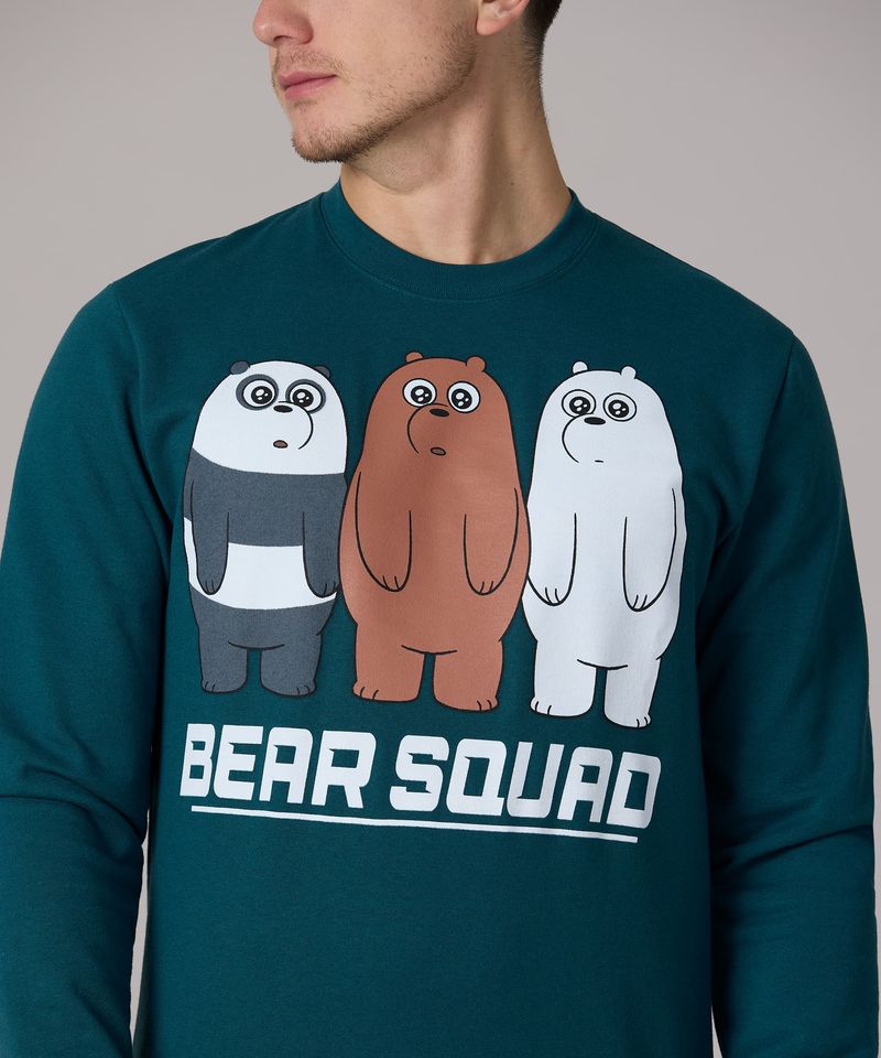 Sudadera We Bare Bears de  Caballero