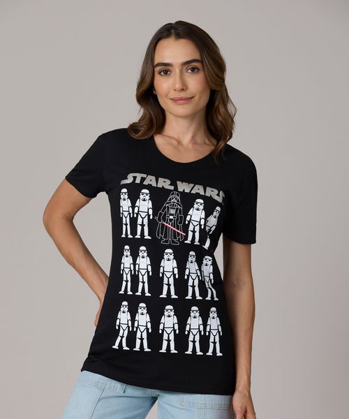 Playera de Licencia Star Wars de  Dama