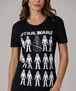 Playera de Licencia Star Wars de  Dama