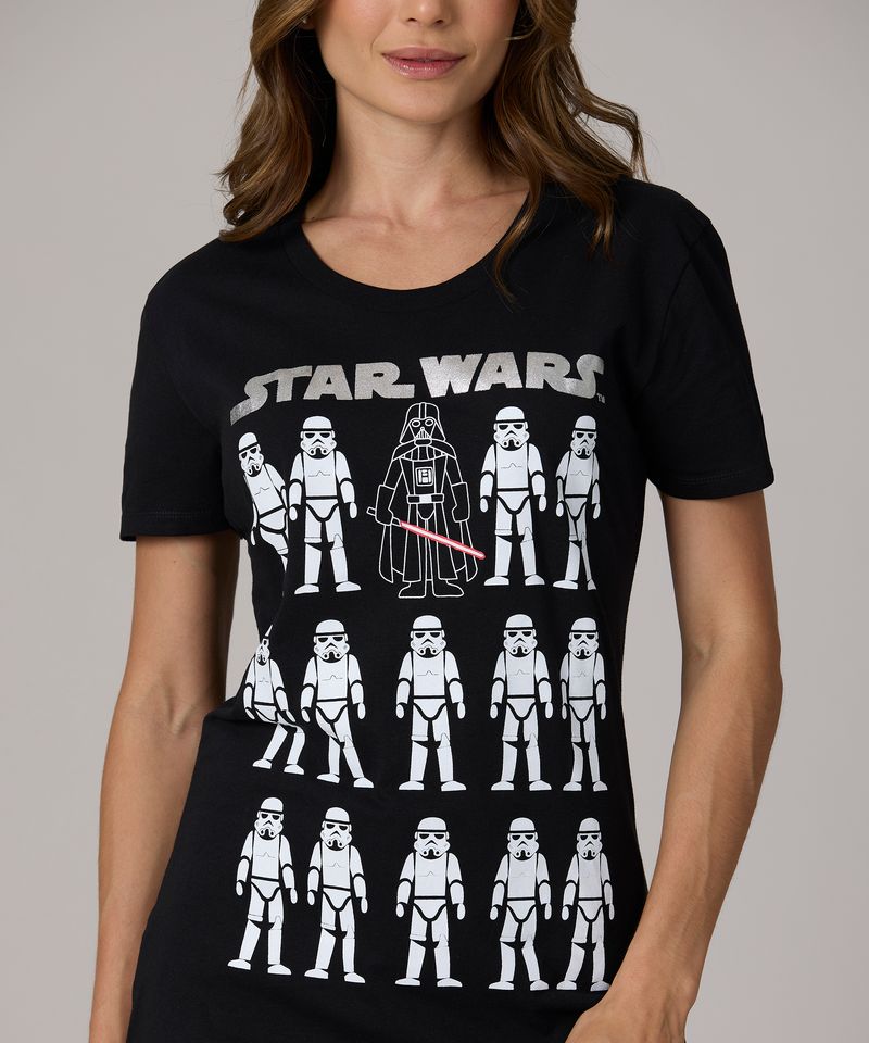 Playera de Licencia Star Wars de  Dama